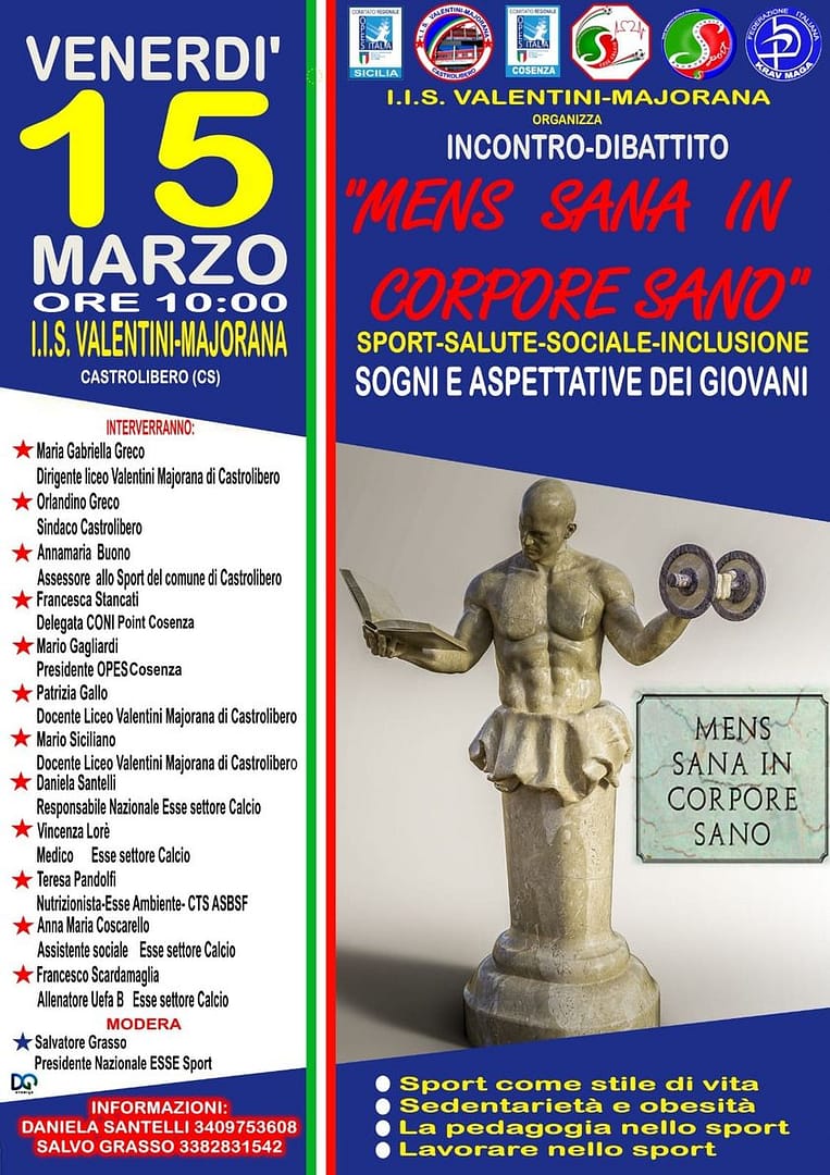 I.I.S. Valentini Majorana: una giornata di sport, salute e inclusione